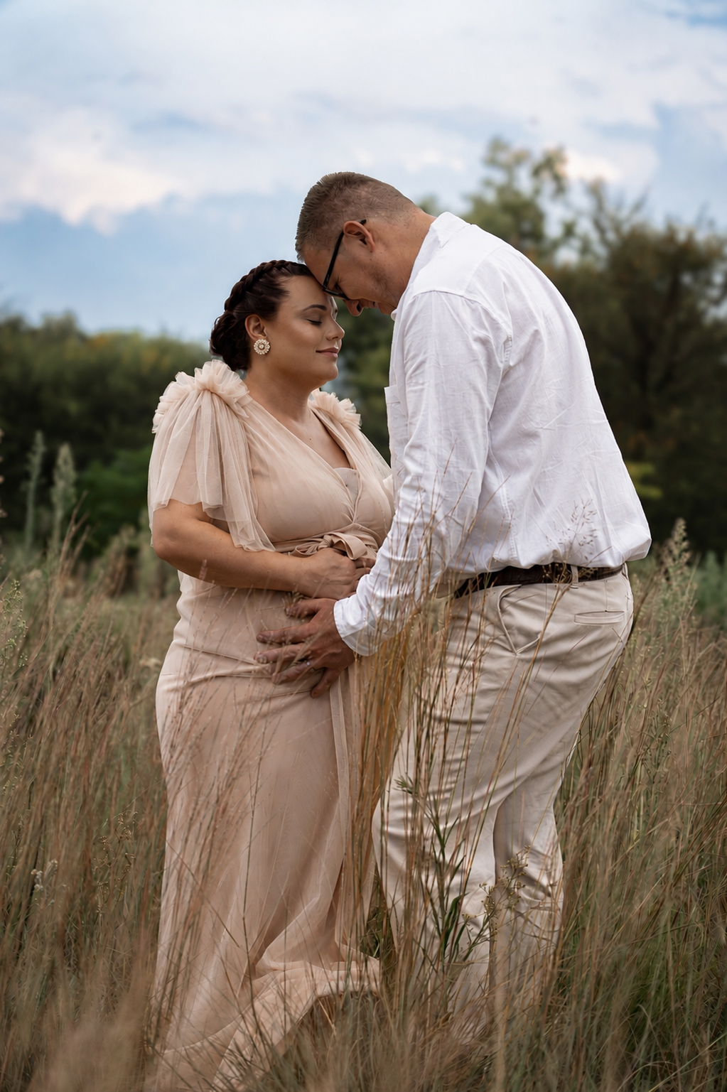 Maternity Shoot makeup example